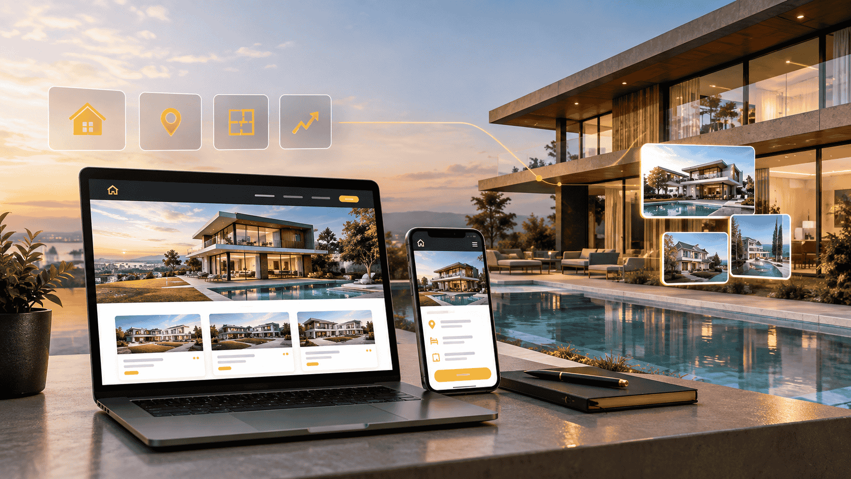 Creamos webs de reservas y real estate